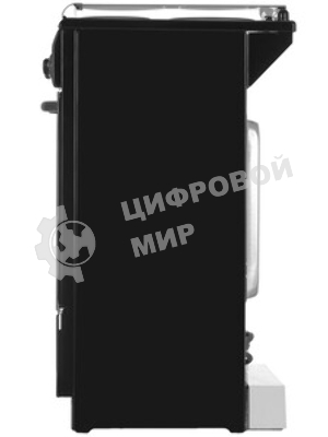 Плита электрическая De Luxe 5004.13э (кр)-001 черный, конфорок 4 шт, духовка 43 л, 50 см x 85 см x 50 см