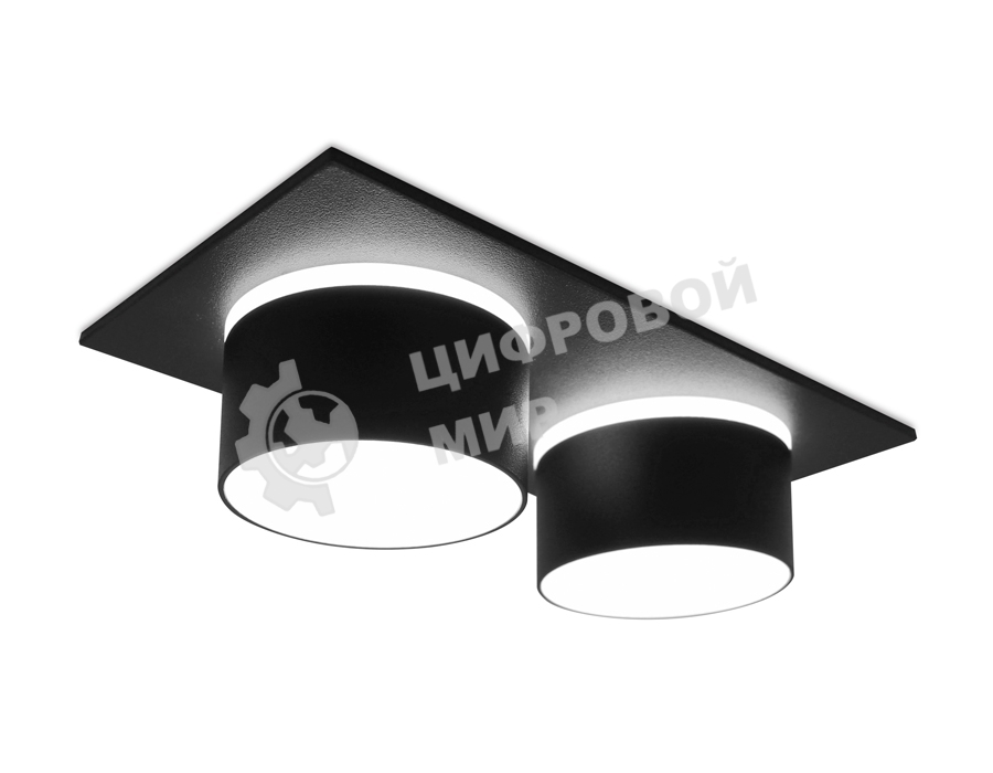 Светильник Ambrella light TN331/2 SBK черный песок GU5.3 182*92*60