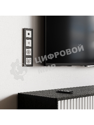 Розетка Ethernet RJ-45 (белый матовый)