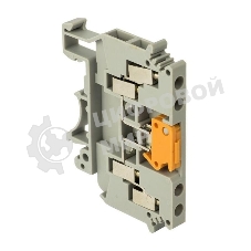 Колодка клеммная JXB-4/35 двойная измерительная тип K сер. PROxima EKF plc-jxb-2-4/35K-gy