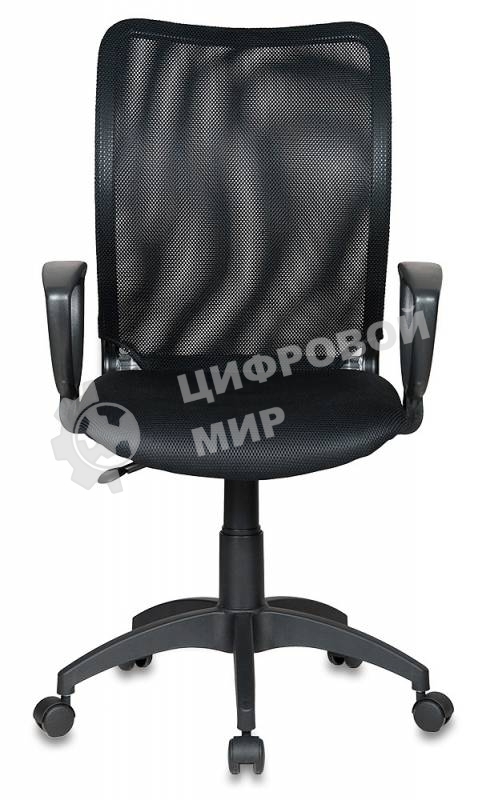 Кресло компьютерное Бюрократ Ch-599AXSN спинка сетка черный, сиденье черный TW-11
