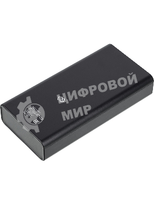 Портативный аккумулятор Digma DGP-30000-4U Li-Pol 30000mAh 3A черный 2xUSB