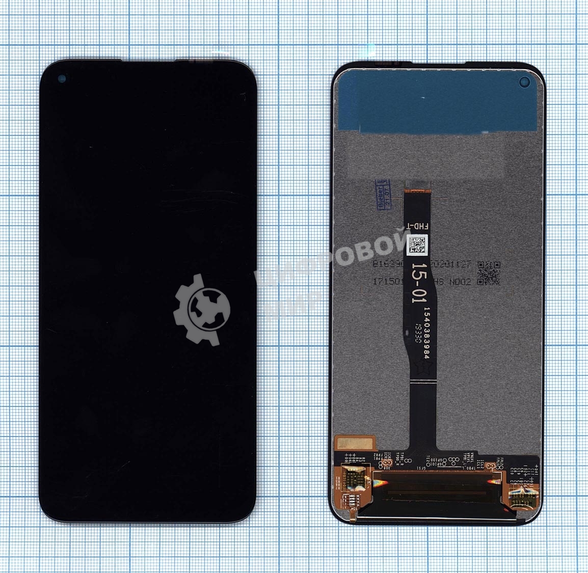 Дисплей для Huawei P40 lite OR черный