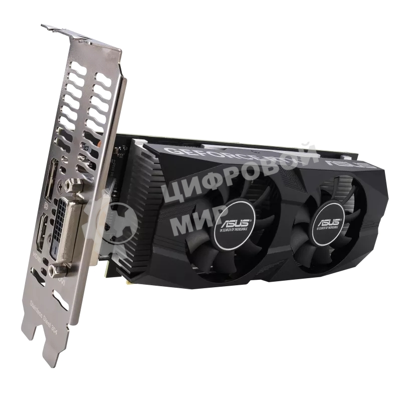 Видеокарта ASUS RTX 3050 6Gb RTX 3050-O6G-LP-BRK PCIE16 RTX 3050,DVI,HDMI,DP,6G,D6