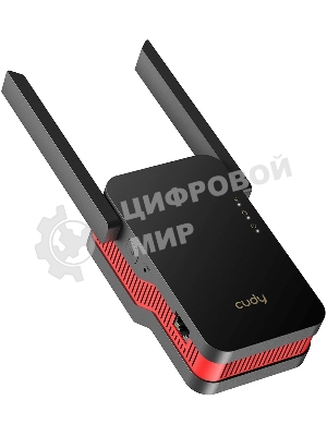 Повторитель беспроводного сигнала Cudy RE3000 AX3000 Wi-Fi черный