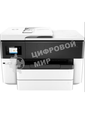 МФУ струйное HP OfficeJet Pro 7740 (G5J38A) Wide Format AiO цветной струйный принтер/копир/сканер/факс, А3, 22/18 стр/мин, ADF, дуплекс, USB, Ethernet, WiFi, белый/черный