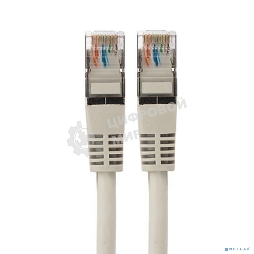 Пaтч-корд Rexant F/UTP, cat. 5e, RJ45-RJ45, экранированный, 24AWG, LSZH, серый, 1,5м