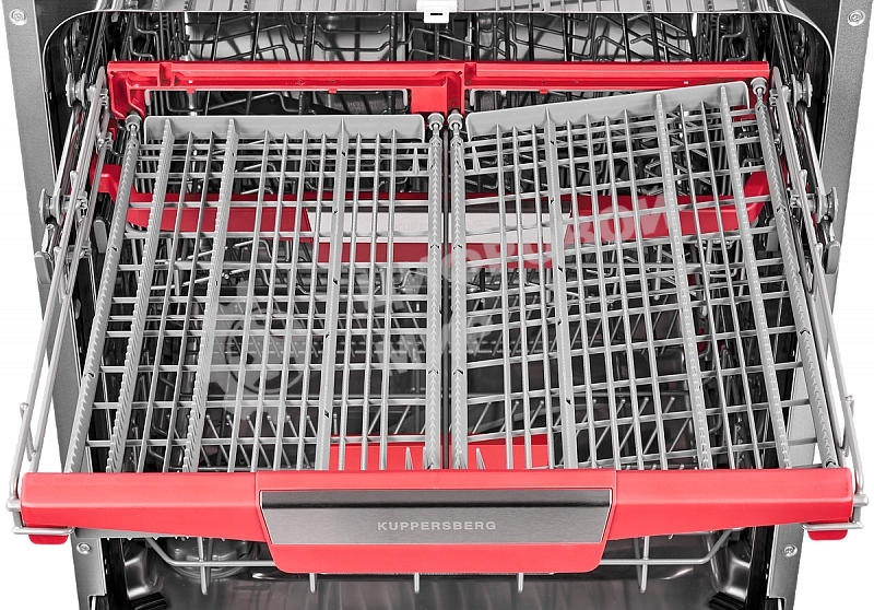 Встраиваемая посудомоечная машина Kuppersberg GSM 6073, серебристый, 59.8 см, 12 компл., 49 дБ, класс A++