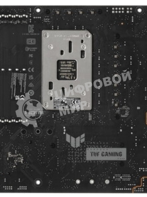 Материнская плата ASUS TUF GAMING B850M-E WIFI, AM5, AMD B850, 4xDDR5, 4xSATA, 3xM.2, 1xPCIe 5.0 x16, 1xPCIe 4.0 x16, 1xPCIe 3.0 x1, 1xHDMI (v2.1), 2xDP (v1.4), 1x2.5Gb LAN, Wi-Fi 6E, Bluetooth 5.3, 1xUSB-C 10Gbps, 2xUSB-A 10Gbps, 2xUSB-A 5Gbps, 4xUSB-A 2.0, 1xPS/2, 3x3.5 мм, 7.1, mATX