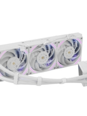Система жидкостного охлаждения Thermalright Frozen Vision 360 V2 (360мм, LED, Black, ARGB/Fans: 3x120мм, 69CFM, 27dBA, 2150RPM/Pump height 60мм, 23dBA, 3000RPM, Rad thickness 27мм/S: 1700, 1200, 1851, 115X, 2011, 2066, AM5, AM4)
