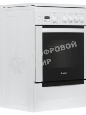 Плита газовая Gefest ПГ 6100-04 белый, конфорок 4 шт, духовка 52 л, 60 см x 85 см x 60 см