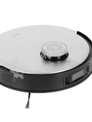 Робот-пылесос Ecovacs Floor Cleaning Robot DEEBOT X1 PLUS (EU версия) черный, 5200 мА*ч Li-Ion, уборка влажная/комбинированная/сухая, пылесборник контейнер 0.38 л