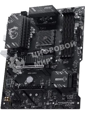 Материнская плата MSI B550 GAMING, AM4, AMD B550, 4xDDR4, 6xSATA, 2xM.2, 2xPCIe x16, 1xPCIe x1, 1xHDMI, 1xDisplayPort, 1x 1Gb LAN, 1xUSB 10Gbps Type-C, 1xUSB 10Gbps Type-A, 2xUSB 5Gbps Type-A, 4xUSB 2.0, 3x3.5 мм, 7.1, ATX