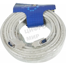 Кабель SVGA Ningbo CAB016S-20m VGA HD15 (m)/VGA HD15 (m) 20м феррит.кольца