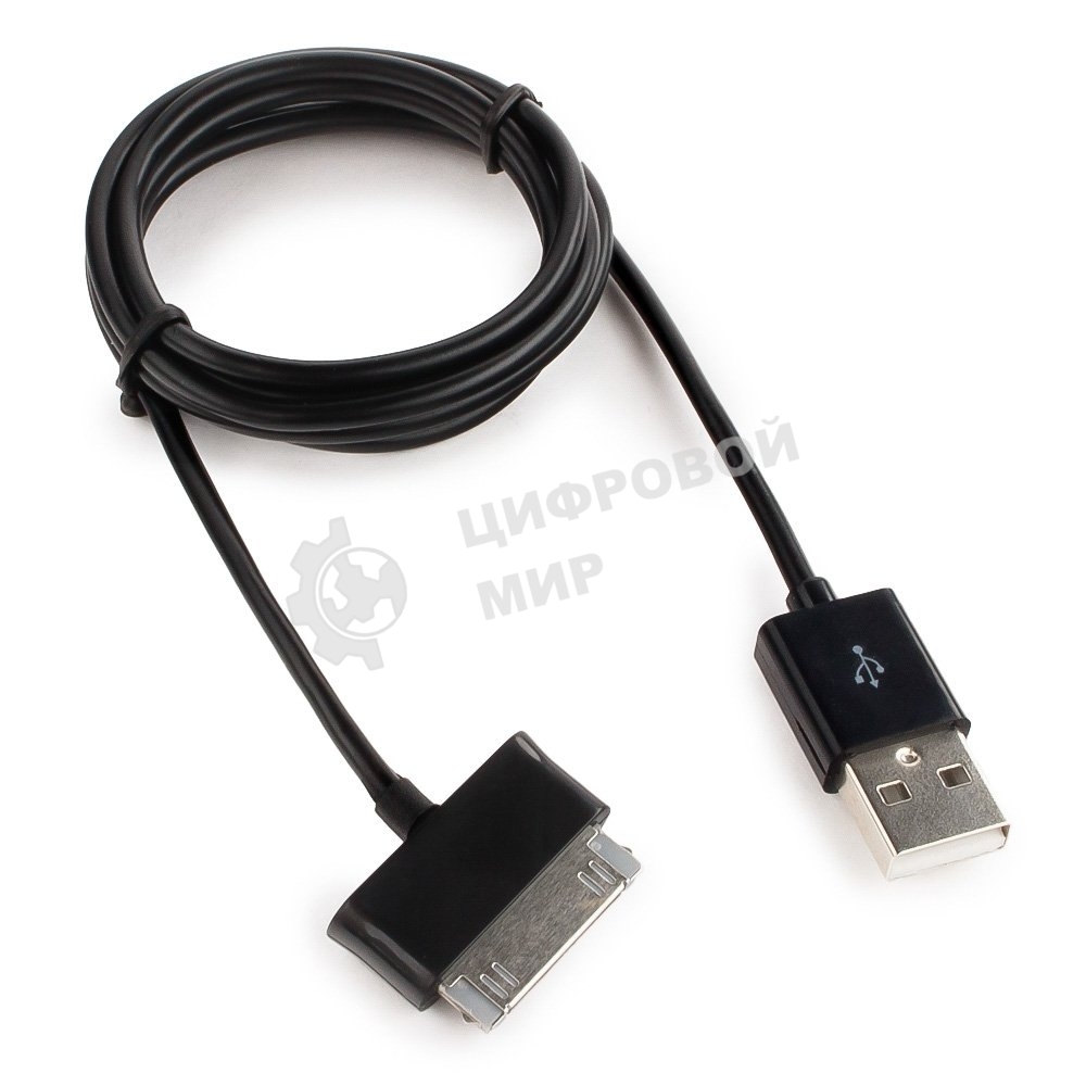 Кабель USB Cablexpert CC-USB-SG1M AM/Samsung, для Samsung Galaxy Tab/Note, 1м, черный, блистер