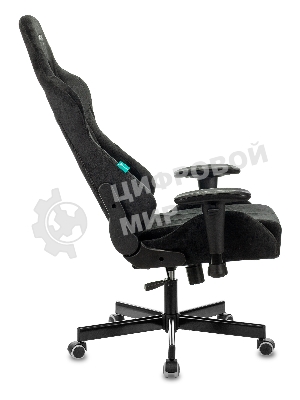 Кресло Бюрократ VIKING KNIGHT LT20 FABRIC черный, ткань, 120 кг, механизм качания