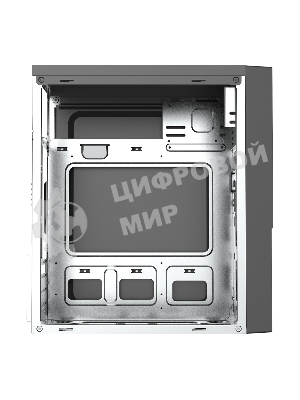 Компьютерный корпус Сase Forza mATX, 450W, 2xUSB 2.0, Black, w/o FAN, 12 см fan PSU, power cord