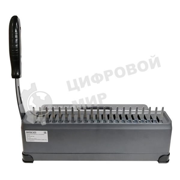 Переплетчик Office Kit B2112N A4/перф.12л.сшив/макс.450л./пластик.пруж. (4.5-51мм)