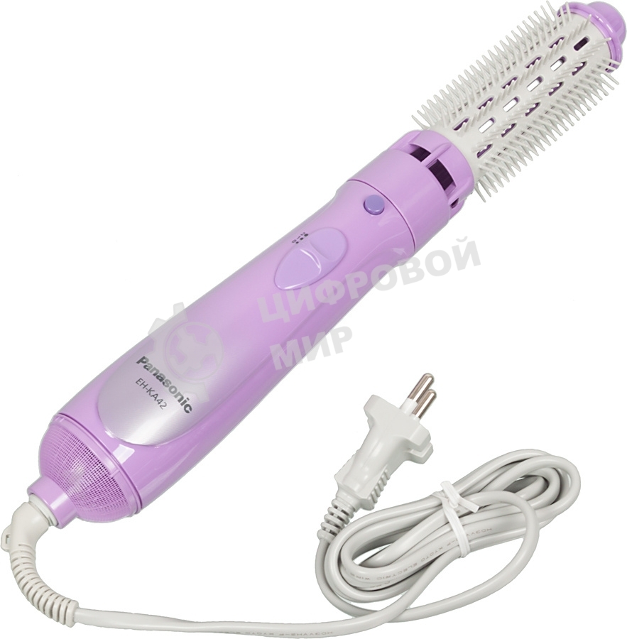 Фен-щётка Panasonic EH-KA42-V865 фиолетовый/серый, 600 Вт, 25/40 мм