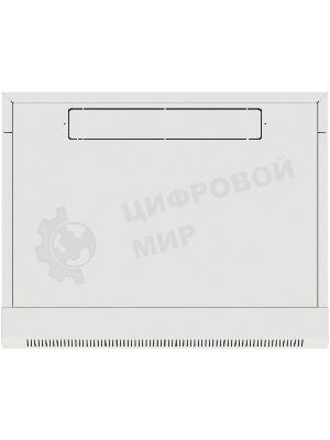 Шкаф коммутационный NTSS Премиум (NTSS-W12U6060GS-2) настенный 12U 600x600 мм пер. дв. стекл 60 кг серый IP20 сталь