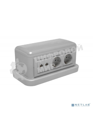 Напольная башенка BUS, 12 модулей, серая 09070 DKC