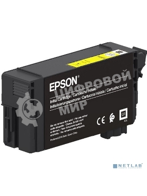 Картридж желтый повышенной емкости T40D440 для SureColor SC-T3100/T3100N/T5100/T5100N