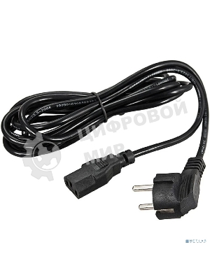 Шнур сетевой Rexant СЕЕ 7/7 (Schuko) – IEC 320 C13 3x0,75мм², длина 1,2м