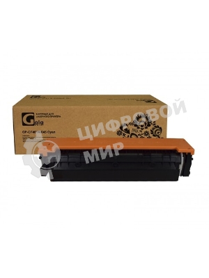 Картридж лазерный GalaPrint GP-CF401A (№201A) для принтеров HP Color LaserJet Pro CM252/CM252dw/CM252n/CM274/CM274n/CM277/CM277dw/CM277n Голубой 1400 копий
