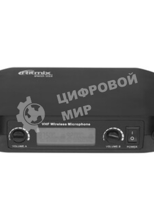 Микрофон Ritmix RWM-222 черный
