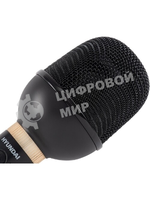 Микрофон беспроводной Hyundai H-MIC101 черный
