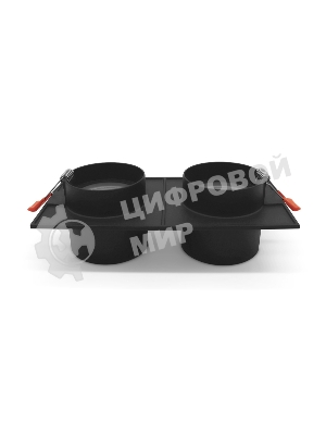 Светильник Ambrella light TN331/2 SBK черный песок GU5.3 182*92*60