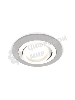 Комплект встраиваемого поворотного светильника Ambrella light XC7623080 SGR/SWH серый песок/белый песок MR16 GU5.3 (C7623, N7001)