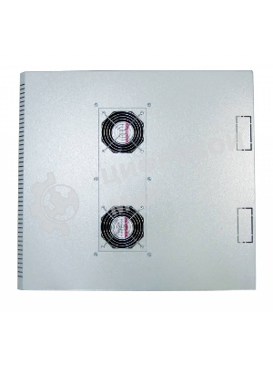 Шкаф настенный ЦМО ШРН-М-12.500 12U 600x520мм пер.дв.стекл съемные бок.пан. 50кг серый