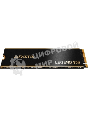 Накопитель SSD ADATA LEGEND 900, 512Gb, PCIe 4.0 x4, M.2 2280, NVMe, R/W 6200/2300, с радиатором