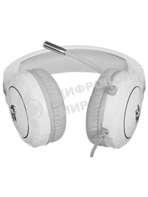 Гарнитура Redragon Mento белый, проводная, USB / 2 x mini jack 3.5 мм, подсветка