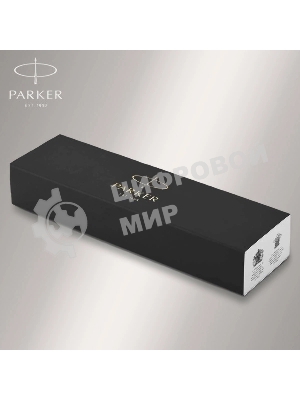 Ручка перьевая Parker IM Core F321 (CW1931649) Brushed Metal GT F сталь нержавеющая, подарочная коробка