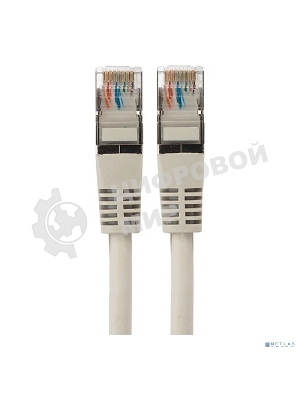 Пaтч-корд Rexant  F/UTP, cat. 5e, RJ45-RJ45, экранированный, 24AWG, LSZH, серый, 1м