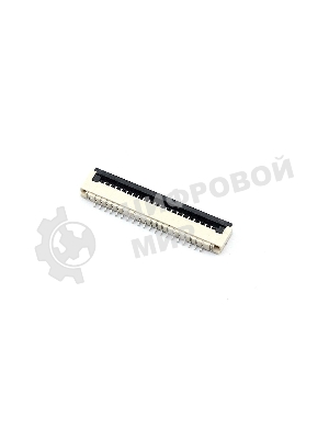 Разъем FPC Flip-Lock 1010-20RLGF 20 pin высота 1мм шаг 1мм