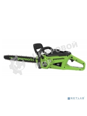 Цепная пила аккумуляторная GreenWorks GD40CS20X, 40V, 40 см, 2000 Вт, бесщеточная, без АКБ и ЗУ (2008807)