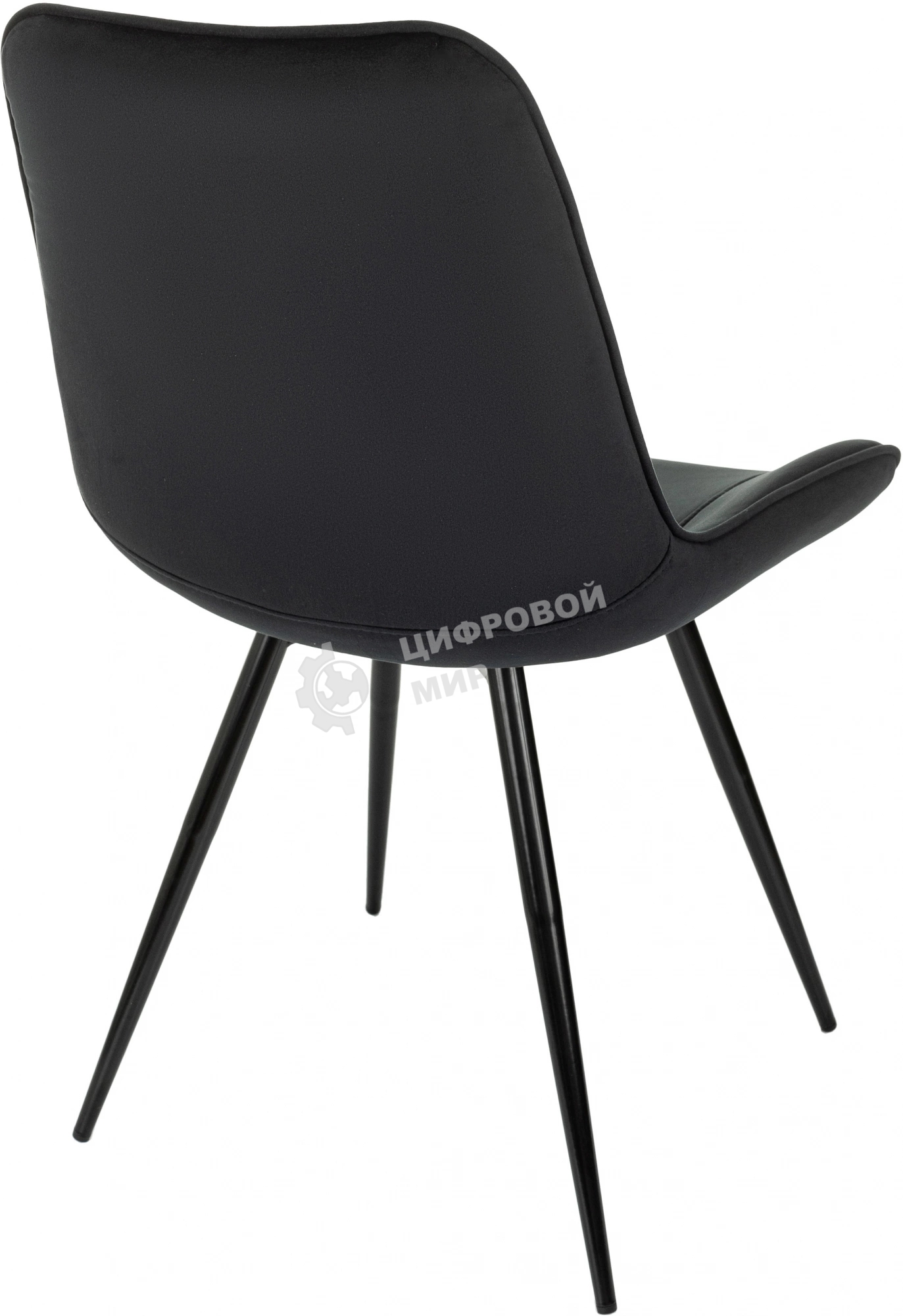 Стул для дома Бюрократ CH-K2_4 комплект 4шт черный Holland 75 металл черный на ножках (CH-K2_1/HL75_4)