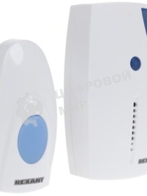 Звонок дверной беспроводной Rexant кнопка IP 44 RX-3