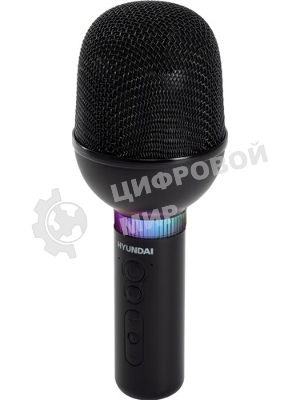 Микрофон беспроводной Hyundai H-MIC101 черный