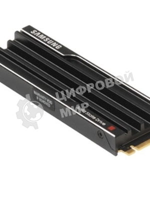 Накопитель SSD 1Tb Samsung 9100 PRO, M.2, PCI-E 5.0 x4, TLC 3D NAND R/W - 14800/13400 Mb/s с радиатором