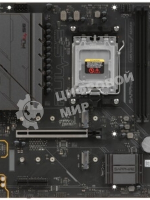 Материнская плата Sapphire A620AM PULSE A620, AM5, 2*DDR5, 1*PCIEx16, 1*PCIEx4, 2*M.2, 4*USB3.2Gen1, 6*USB2.0, 4*SATA3.0, 1G, DP, HDMI, M-ATX, RTL