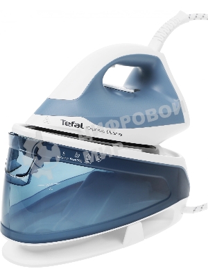 Парогенератор Tefal SV4110E0 синий/ белый, 2200 Вт, 110 г/мин, 190 г/мин, 1200 мл