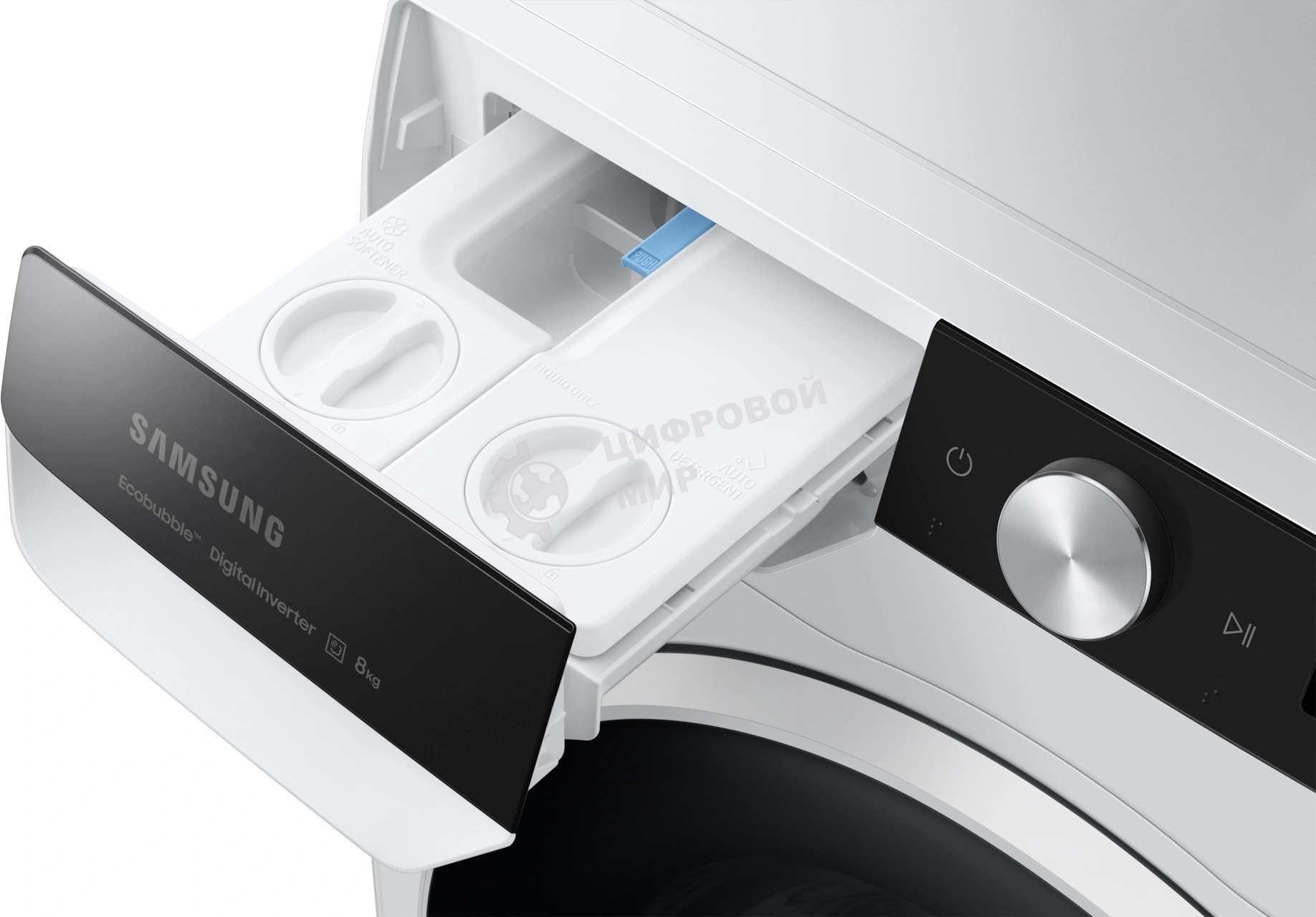 Стиральная машина Samsung WW80AG6L28WELP класс: A+++ загр.фронтальная макс.:8кг белый