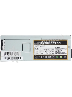 Блок питания Chieftec GPF-400P, 400Вт, 80мм, серый