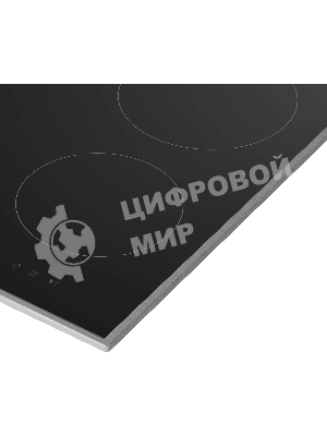 Электрическая варочная поверхность Hotpoint HR 6T2 X S, 4 конфорки, с зоной расширения, стеклокерамика, 6700 Вт