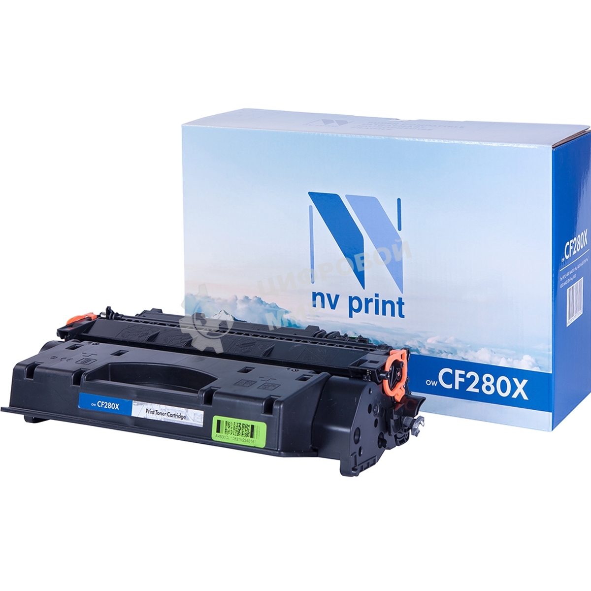 Картридж лазерный NVPrint CF280X_NVP (тип CF280X), черный, 6900 стр., для HP LJ Pro 400/M401/M425