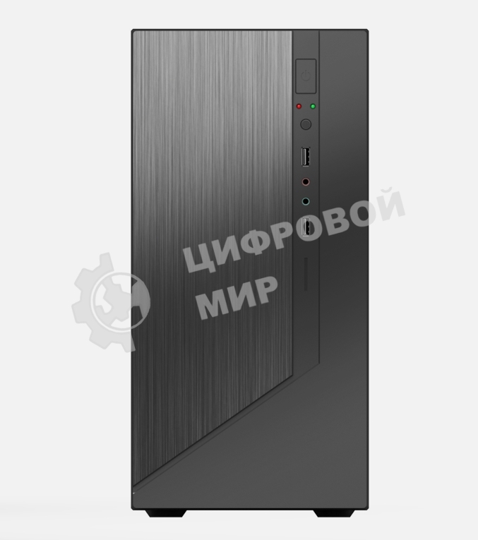 Компьютерный корпус Сase Forza mATX, 450W, 2xUSB 3.0, Black, w/o FAN, 12 см fan PSU, power cord